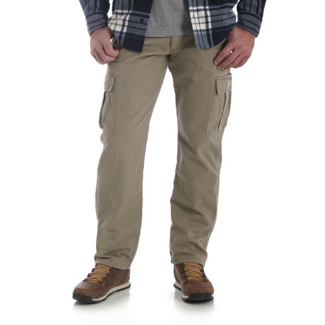 flannel lined cargo pants walmart