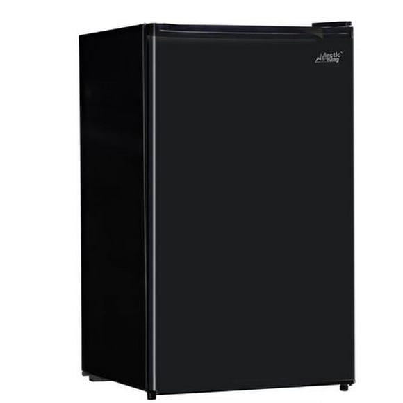 Mini-réfrigérateur Arctic King à porte simple de 4,4 pieds cubes, noir