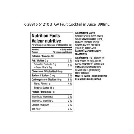 Great Value Fruit Cocktail | Walmart Canada