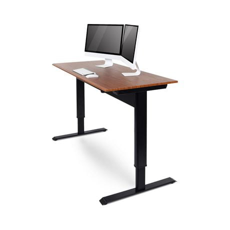 Luxor 48 Pneumatic Adjustable Height Standing Desk Walmart Canada
