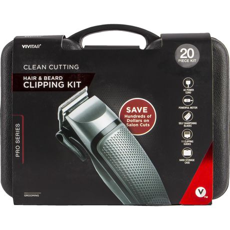 vivitar hair and beard clipping kit pro series