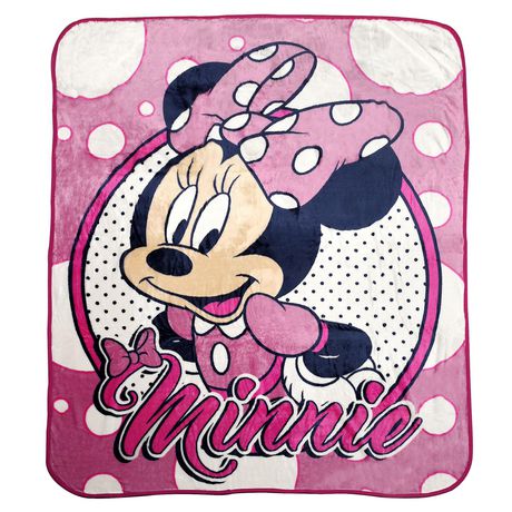 Disney Minnie Mouse Silky Soft Throw | Walmart Canada