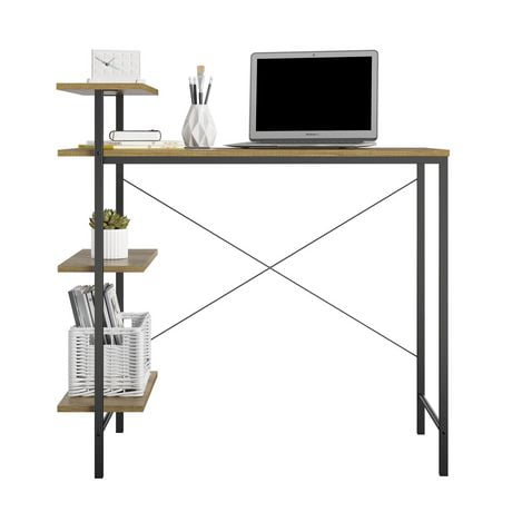 mainstays side storage student desk assembly instructions