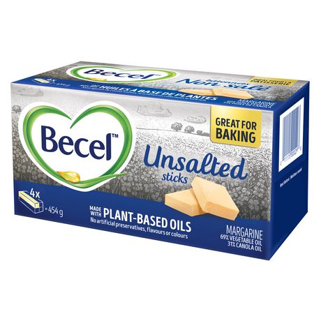 Becel Margarine Unsalted Sticks Walmart Canada