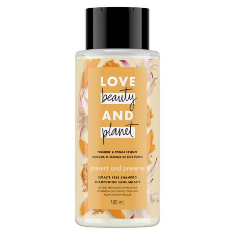 Love Beauty And Planet Turmeric Tonka Essence Shampoo Walmart Canada