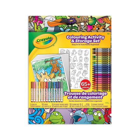 Crayola Colouring Activity & Storage Set, Creative tools - Walmart.ca