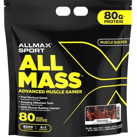 Allmax Allmass - Chocolate, Allmax Allmass Advanced Muscle Gainer - Chocolate