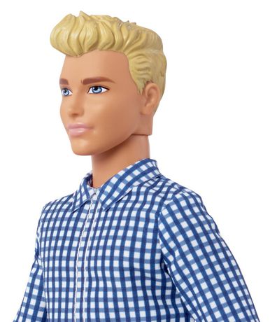 Barbie Ken Fashionistas Preppy Check Doll - Original | Walmart Canada