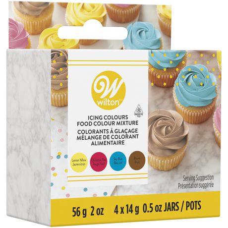 Wilton Primary Colors Gel Food Coloring Set