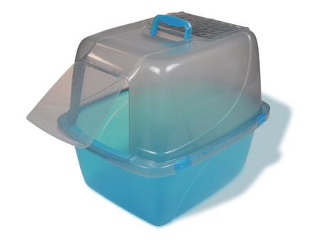 Van Ness Extra Giant Enclosed Translucent Cat Pan | Walmart.ca