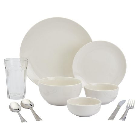 Tabletops Gallery Tout ce dont vous avez besoin d’un ensemble de vaisselle 60Pc Ensem Porcelaine 60pc