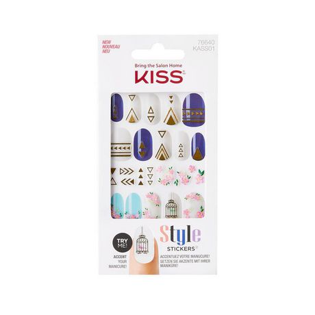 KISS Nail Art Stickers - Glow Up | Walmart Canada
