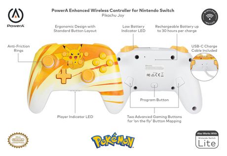 wireless pokemon switch controller
