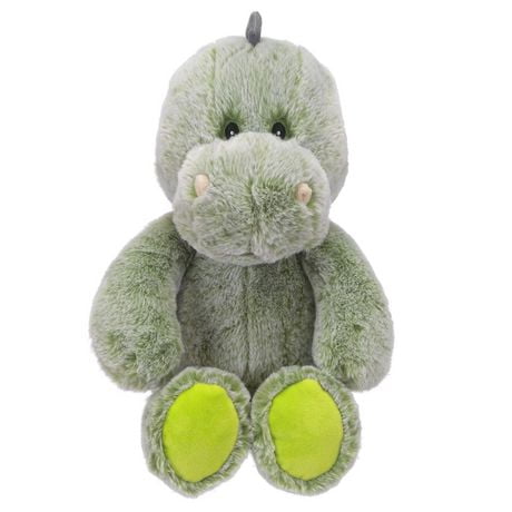 kid connection super soft jungle animal-12''H Dino, Super soft and cuddly plush