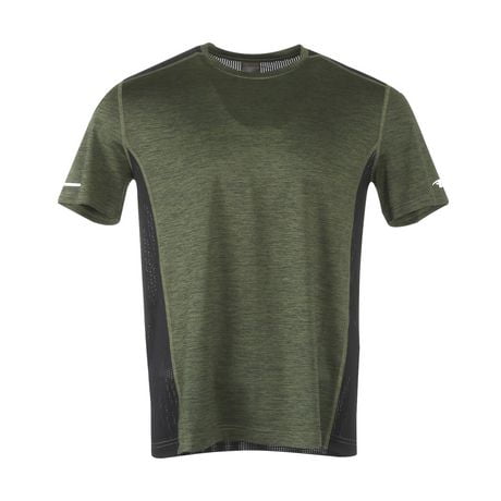 athletic works mens colour block performance tee walmart canada athletic works men s active tee