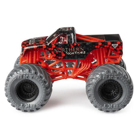 Monster Jam, Official Northern Nightmare vs. Sasquatch Die-Cast Monster ...