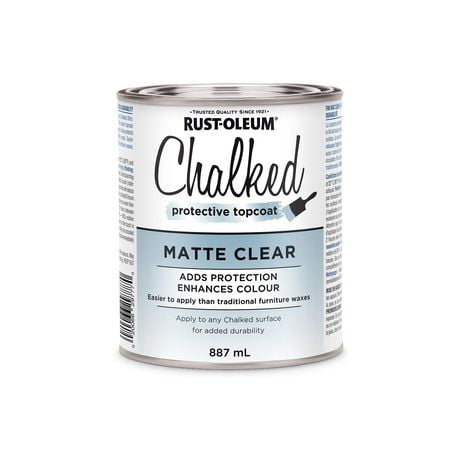 Rust-Oleum Specialty Clear Chalked Paint, 887 mL