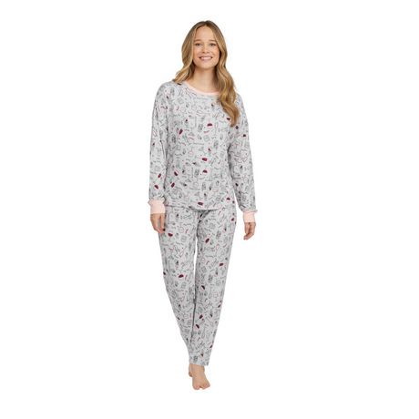 Mexx Women’s Long Sleeve and Pant Pyjama Set - Walmart.ca