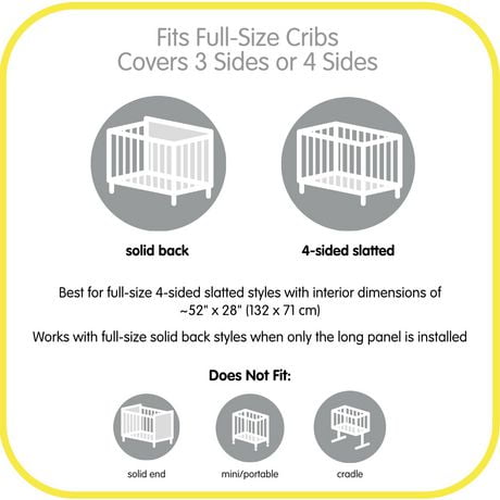 breathable mesh crib liner walmart