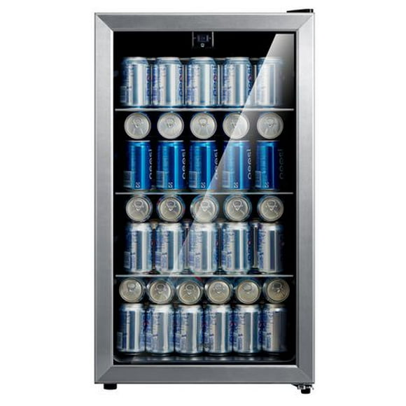 Arctic King 115 Can Beverage Cooler, Stainless Steel Frame