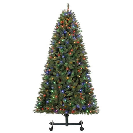 holiday time 7 5 quick set spruce with led colour holiday time 7 5 quick set spruce with led colour