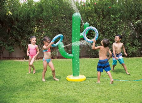 inflatable cactus sprinkler