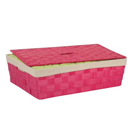 honey can do paper rope large basket with line