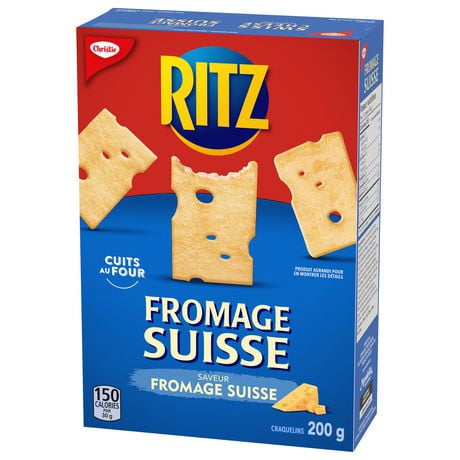 RITZ SWISS CHEESE Flavoured Crackers