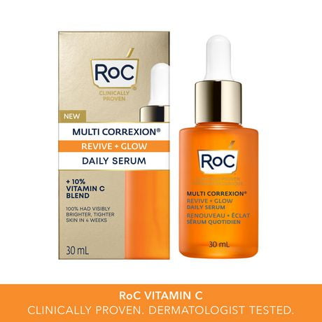RoC - Multi Correxion®️ - Revive + Glow Daily Serum (30ml), Quotidien Revitalisation