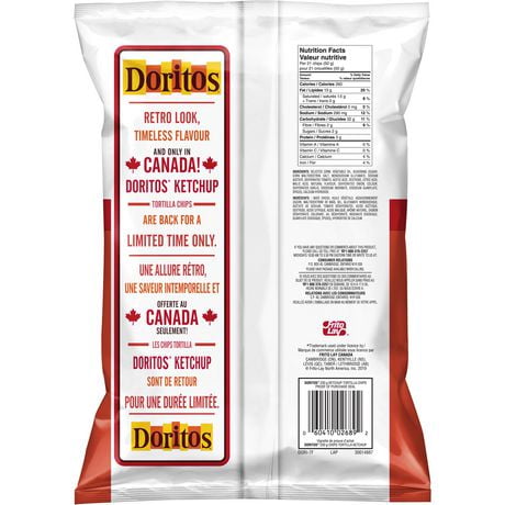 Doritos Ketchup Tortilla Chips | Walmart Canada