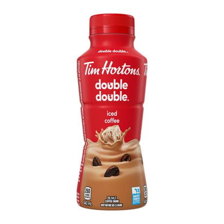 Tim Hortons Iced Coffee Double Double Bottle 340 Ml Walmart Canada