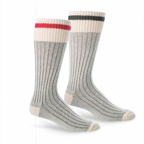 Stanfield's 2 Pack Cotton Work Sock Grey S/M