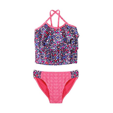 George Girls' 2-Piece Tankini Swimsuit | Walmart Canada