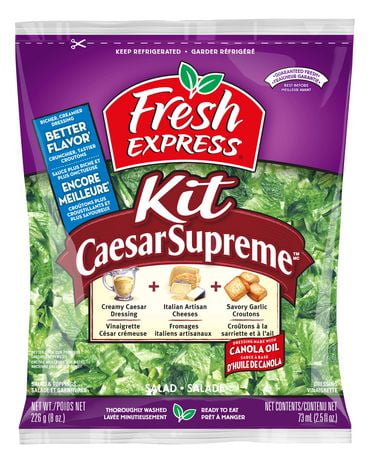 Fresh Express Kit Caesar Supreme Salad Kit | Walmart Canada