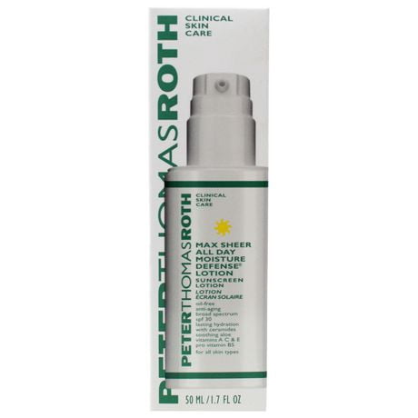 peter thomas roth max sheer all day moisture defense lotion