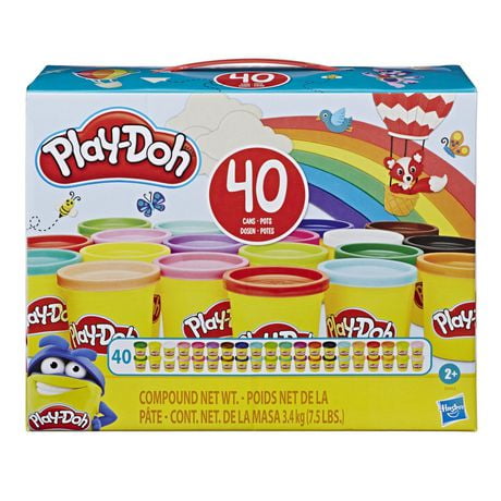 Play-Doh Sets, Color Pack of 40 Cans, Ages 3 and up