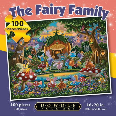 Dowdle The Fairy Family - 100 Piece