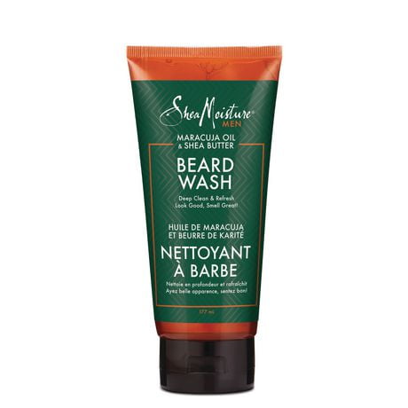 SheaMoisture Maracuja Oil and Shea Butter Beard Wash, 117 ml Beard Wash