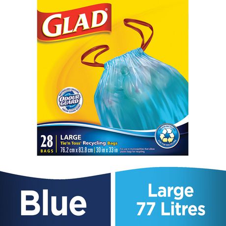 GLAD Recycling Garbage Bags 11578 RONA