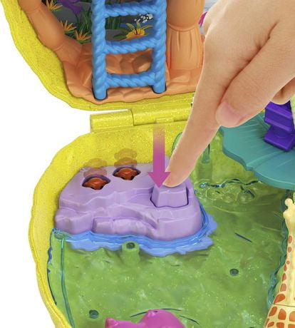 polly pocket polly & lila tropicool pineapple