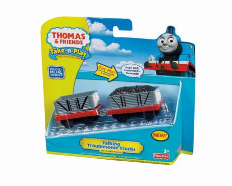 thomas and friends take n play troublesome trucks