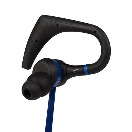 Veho ZB-1 Wireless Bluetooth Sport Hook Earbuds - Blue/Black | Walmart Canada