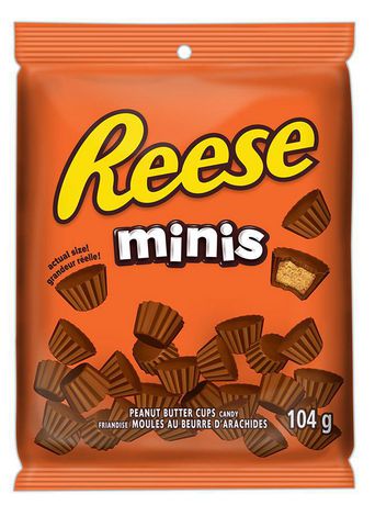 REESE Minis PEANUT BUTTER CUPS Candy | Walmart Canada