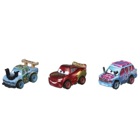 Disney Pixar Cars Minis Thunder Hollow véhicule 3pk