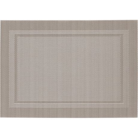 hometrends Tan Border Placemat, Textaline, 13