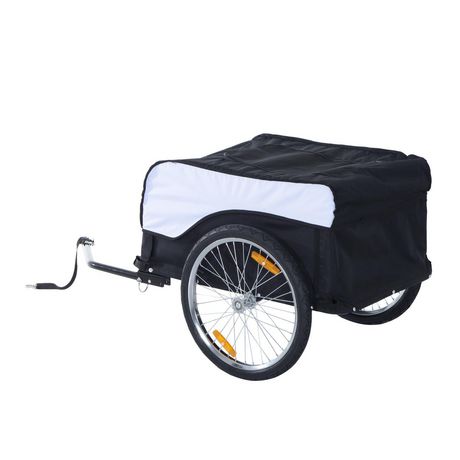 homcom bike trailer review