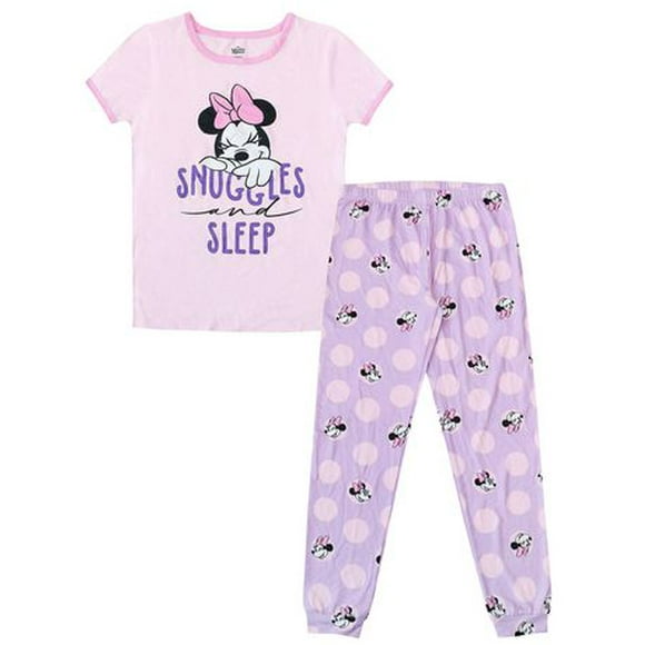 Minnie Two Piece Pyjama set, Sizes XS to L
