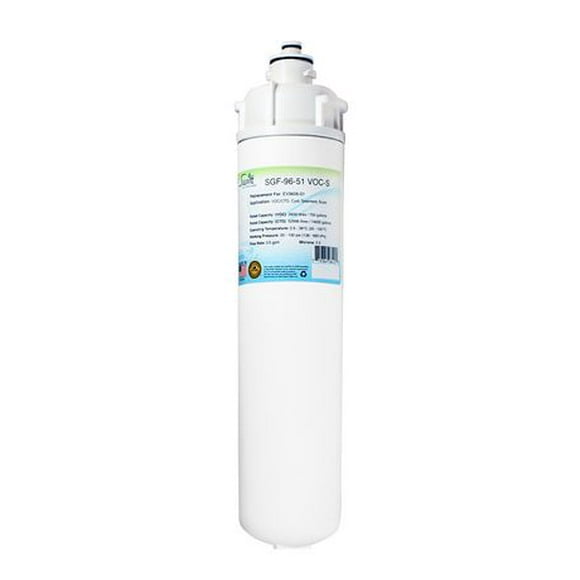 Remplacement du filtre Everpure EV9606-01 SGF-96-51 VOC-S par Swift Green Filters