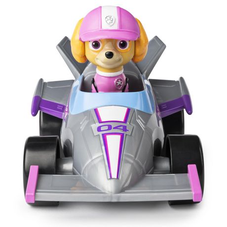 paw patrol race and go deluxe vehicle