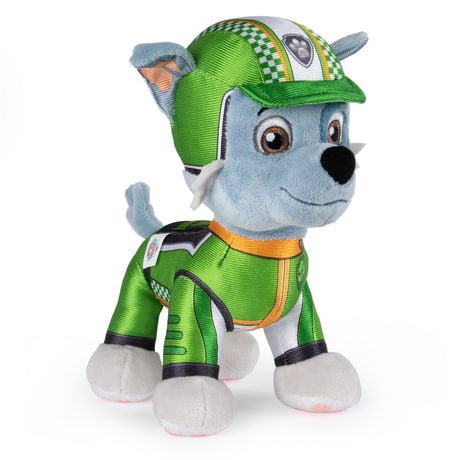 PAW Patrol, 8-Inch Ready, Race, Rescue Rocky Plush, Walmart Exclusive ...